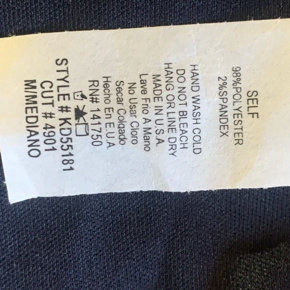 Orange Creek Navy Polka Dot Dress - Picture 9 of 10